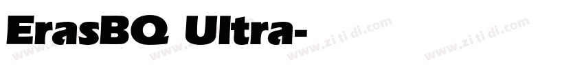 ErasBQ Ultra字体转换